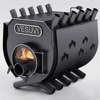 Булерьян «Vesuvi» с варочной поверхностью «03»+стекло и защитный кожух