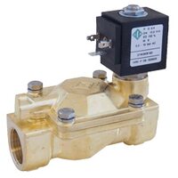 Клапан электромагнитный Ode н/з G 1/2" Kv70л/мин Т=140°С (арт. 21WA4K0V130)