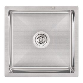 Мийка для кухні інтегрована Lidz Handmade H4745 (LDH4745BRU35385) Brushed Steel 3,0/0,8 мм