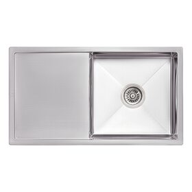Кухонна мийка Lidz H7844 3.0/1.0 мм Brush (LIDZH7844LBRU3010)