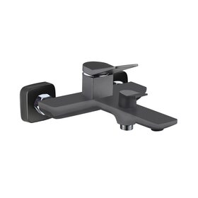 Змішувач для ванни Qtap Presto (з душовим гарнітуром) QTPRE259GRP45584 Graphite