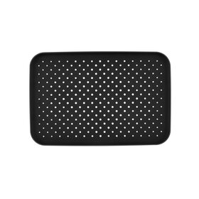 Лійка для верхнього душу Qtap Hlavova 330х220 мм прямокутна QTHLA107BLM45945 Black Matt