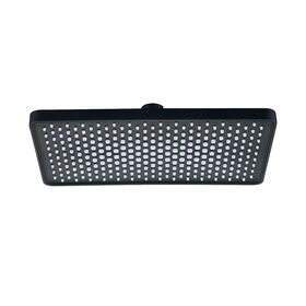 Лійка для верхнього душу Qtap Hlavova 280x190 мм прямокутна QTHLA107BLM45947 Black Matt