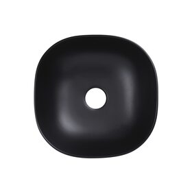 Раковина-чаша Qtap Kolibri 400x400x140 Matt black QT10112144MBMBN