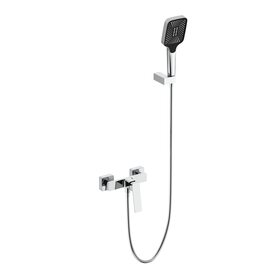 Змішувач для душу Qtap Capricorn з душовим гарнітуром Chrome (k35) QTCAP4060102C48221