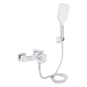 Змішувач для ванни Qtap Nando з душовим гарнітуром QTNAN259CRM48651 Chrome